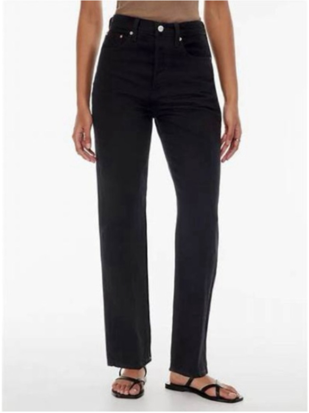 Aritzia Denim Forum The 90's Joni highrise loose jeans y2k sz 24